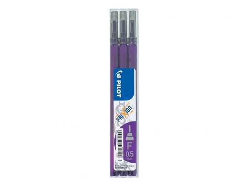 [90184214 1244241] Pilot Patrone FriXion Refill 3 Stück 0.5 mm, Violett
