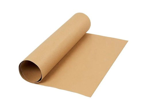 [90184227 1250076] Creativ Company Lederpapier Rolle, 350 g, 1 Stück, Hellbraun