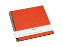 Semikolon Fotoalbum 34.5 x 33.2 cm Orange, 50 schwarze Seiten