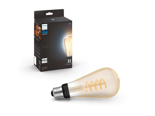 [90184389 1238416] Philips Hue White Ambiance E27 Einzelpack Giant Edison Filament 550 lm