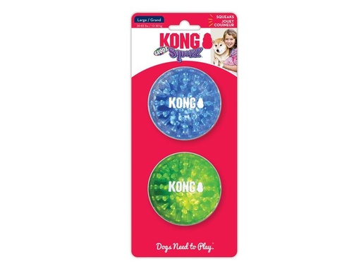 [90184538 1251409] Kong Ballset Squeezz Geodz, assortiert