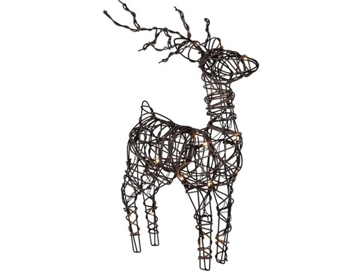 [90184550 571715] Star Trading LED-Figur Vixen Rentier, 55 cm