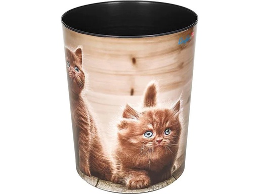 [90184563 1239012] Läufer Papierkorb Kätzchen, 13 l