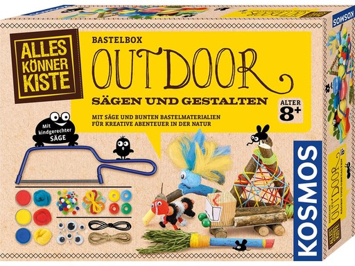 [90184579 1202291] Kosmos Bastelbox Outdoor Sägen &amp; Gestalten