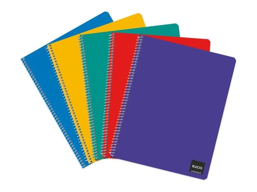 [90027056 1098326] ELCO Notizheft mit Spiralbindung 17.5 cm x 22 cm, 10 Stück