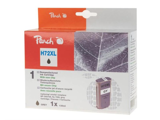 [90027060 754600] Peach Tinte HP Nr. 72XL (C9374A) Grey