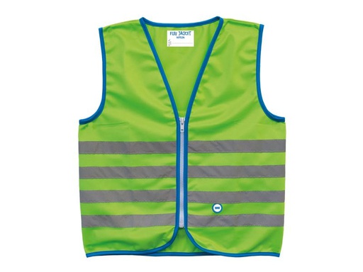 [90184749 1238772] wowow Reflexweste Fun Jacket M, Grün
