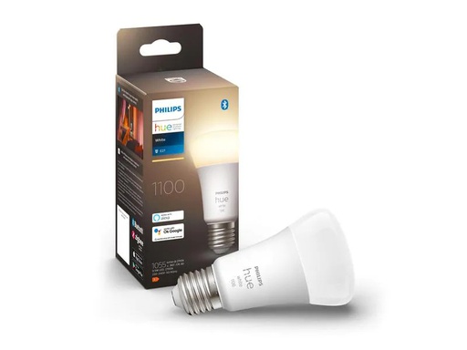 [90184849 1238436] Philips Hue Leuchtmittel White E27 Einzelpack 1055 lm 9.5W