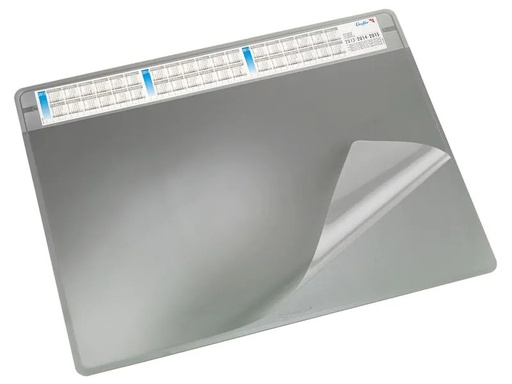 [90184889 1238981] Läufer Schreibunterlage Durella Soft 65 x 50 cm, Grau
