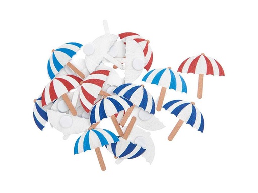 [90184919 1234313] Rico Design Streudeko Sonnenschirme 24 Stück