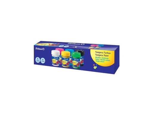 [90184927 1239335] Pelikan Temperafarben 6 Farben à 25 ml