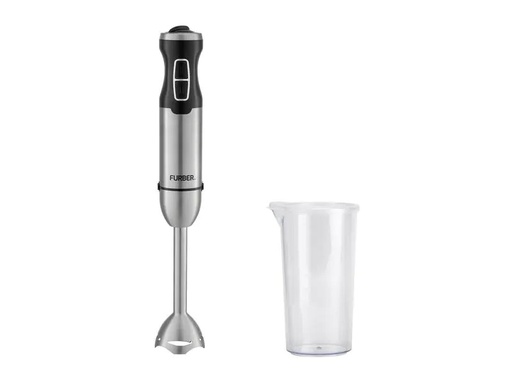 [90185135 1137386] FURBER Stabmixer Pro Edelstahl/Schwarz