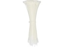 Max Hauri Kabelbinder 100 Stück Weiss 20 cm x 4.5 mm