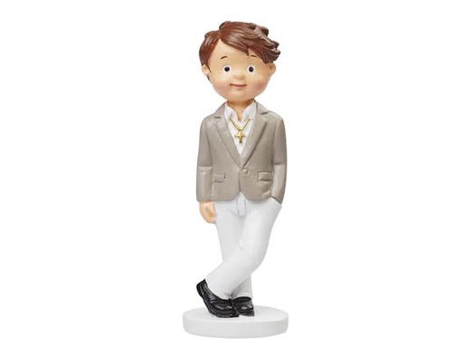 [90185221 1239187] HobbyFun Mini-Figur Kommunion Junge 9 cm