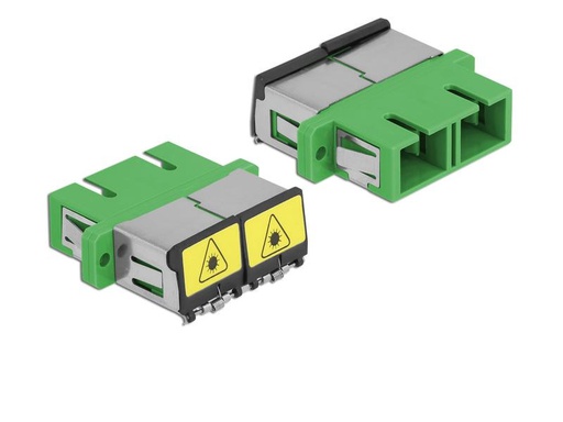 [90185244 1251456] Delock LWL-Kupplung SC – SC Duplex Singlemode 1 Stück