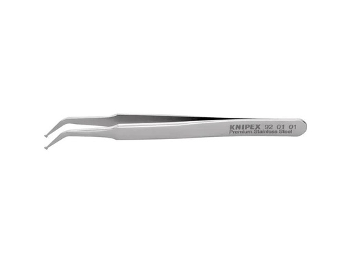 [90185293 1249461] Knipex Präzisionspinzette SMD gewinkelt 45° 115 mm