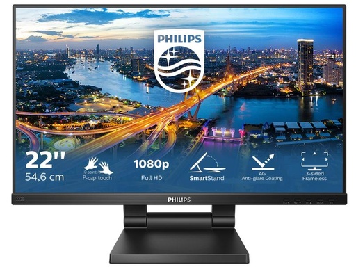 [90185405 1259885] Philips Monitor 222B1TC/00 Touch