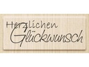 Heyda Stempel Glückwunsch 1 Stück
