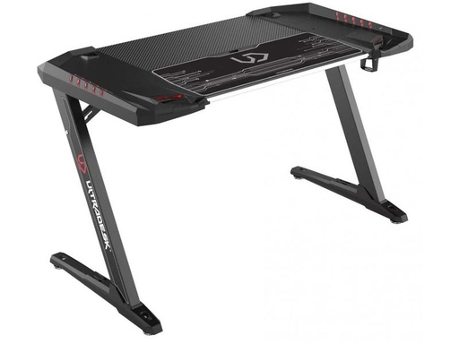 [90185477 1247516] Ultradesk Gaming Tisch Rocket Schwarz