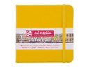 Talens Malbuch 12 x 12 cm Gold Gelb