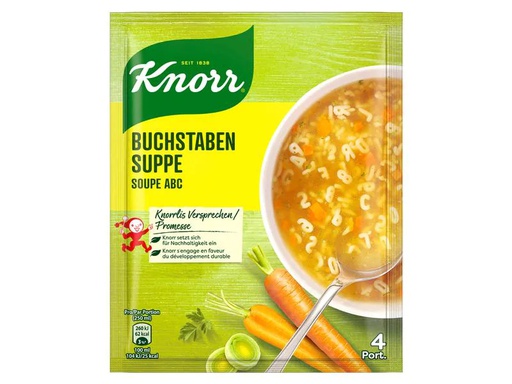 [90027160 725494] Knorr Buchstabensuppe 4 Portionen