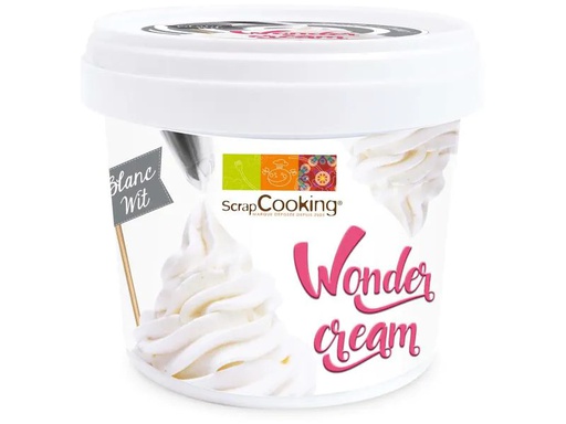 [90185610 1255149] ScrapCooking Wonder Cream Weiss Vanille 150 g