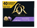 L'Or Kaffeekapseln Espresso Lungo Profondo 40 Stück