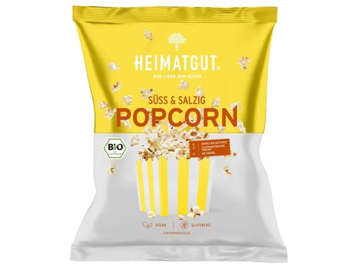 [90185697 1245762] Heimatgut Popcorn Süss &amp; Salzig 90 g