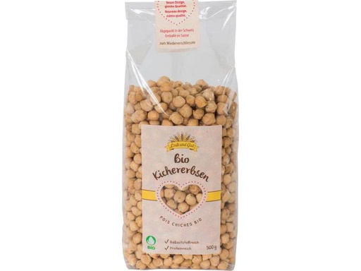 [90185707 1255998] Leib und Gut Bio Kichererbsen 500 g