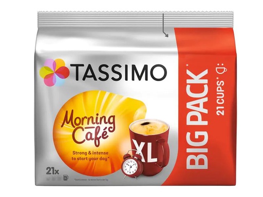 [90185711 1238948] TASSIMO Kaffeekapseln T DISC Morning Café 21 Portionen