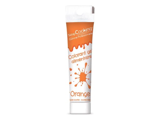 [90185833 1255144] ScrapCooking Lebensmittelfarben-Gel Orange 20 g