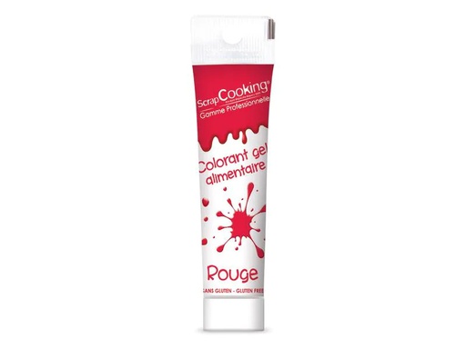 [90185859 1255145] ScrapCooking Lebensmittelfarben-Gel Rot 20 g