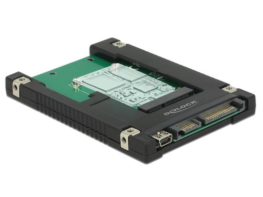 [90027298 561315] Delock 2.5-Adapterplatine mSATA/Mini-PCI-Express – SATA/USB