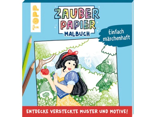 [90186343 1245648] Frechverlag Malbuch Zauberpapier märchenhaft 48 Seiten