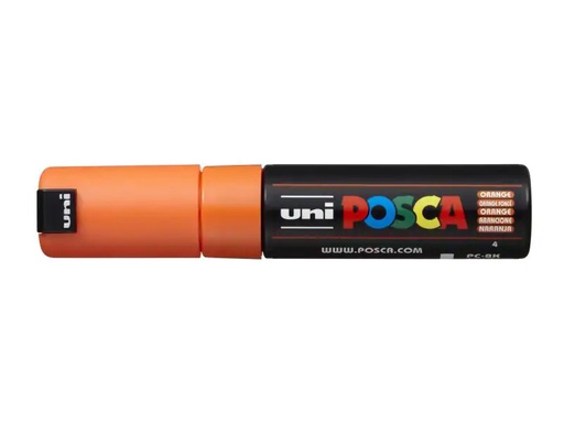 [90027399 779963] Uni Permanent-Marker POSCA 8 mm Orange