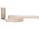 Spyk Spitzenband Cubino Spitzen 14 mm x 2 m, Beige