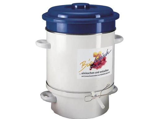 [90027597 371081] Rommelsbacher Dampfentsafter EE 1505 Blau/Weiss