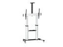 PureMounts TV-Trolley PDS-0011C Schwarz/Silber