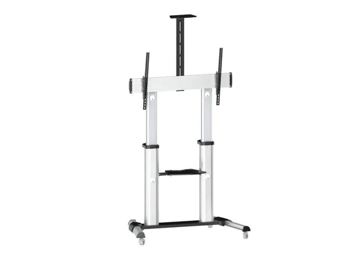 [90002740 454369] PureMounts TV-Trolley PDS-0011C Schwarz/Silber