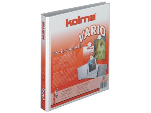 [90027641 830501] Kolma Ringbuch Vario A4 Universal 2 cm, Weiss