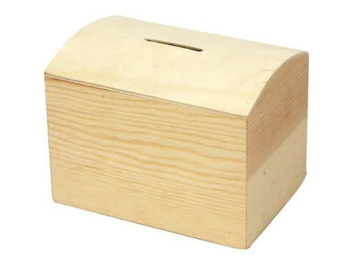 [90027643 656841] Creativ Company Holzartikel 10 cm Spardose