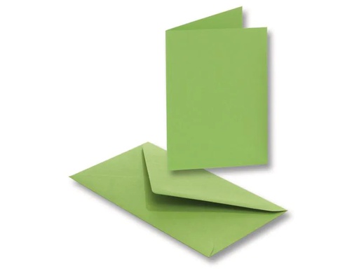 [90027653 565751] Folia Blankokarte 220 g/m² rechteckig Hellgrün