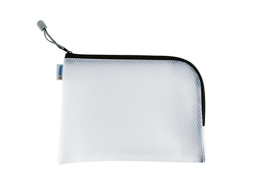 [90186394 1255643] HERMA Etui Mesh Bag 26 x 20 cm, Schwarz/Weiss