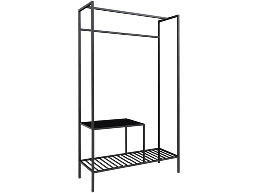 [90186427 1249637] House Nordic Garderobenständer Vita 170 cm, Schwarz