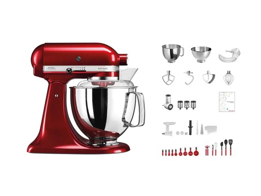 [90027666 1186941] KitchenAid Küchenmaschine Artisan KSM200 Dunkelrot