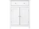 VASAGLE Badezimmerregal mit Schublade 60 x 80 cm, Weiss