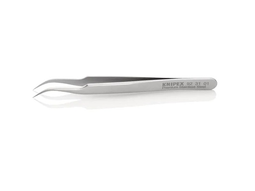 [90186695 1249491] Knipex Präzisionspinzette gewinkelt 45° 120 mm