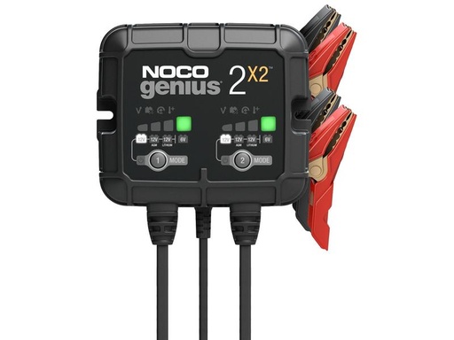 [90186870 1256887] Noco Batterieladegerät GENIUS2 x 2 2x 6-12 V / 2 A