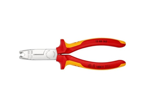 [90187027 1249513] Knipex Abmantelungszange VDE 165 mm, max. Ø 10 mm