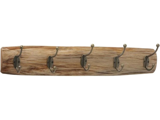 [90187237 1223630] Boltze Garderobenleiste Brando 55 x 10 cm, Braun